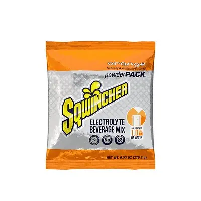 Kent Precision Foods - 159016004 Sqwincher® Powder Pack® Orange Electrolyte Replenishment Drink Mix