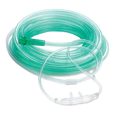 Sun Med - 4114 ETCO2 Nasal Cannula Ventlab Adult Curved Prongs 14 Foot Tubing Low Flow Rate