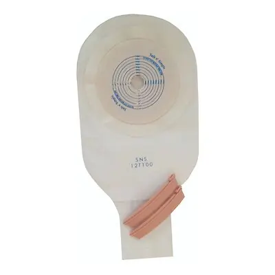 Safe N Simple - SNS12T100 Safe n' Simple One-Piece Transparent Ostomy Pouch