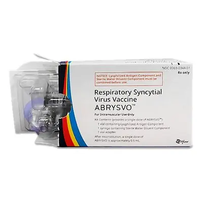 Pfizer (Non-COVID) - 00069034401 ABRYSVO® RSV vacc, preF A and preF B/PF 120 mcg / 0.5 mL Injection 0.5 mL