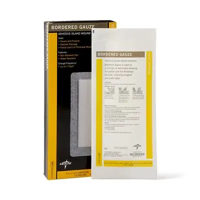 Medline - MSC32410 Medline White Island Dressing