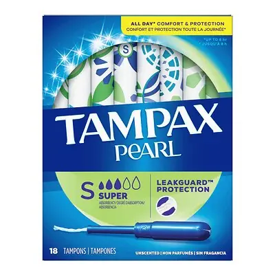 Procter & Gamble - 07301037908 Tampax® Pearl Tampons Super Absorbency Unscented