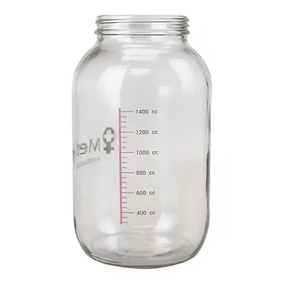 Medgyn Products - 022325 Suction Collection Bottle 1400 mL Sealing Lid