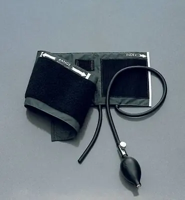 Welch Allyn - 5082-23H Reusable Blood Pressure Cuff and Bulb WelchAllyn® 34 to 52 cm Arm Nylon Cuff Large Adult Cuff