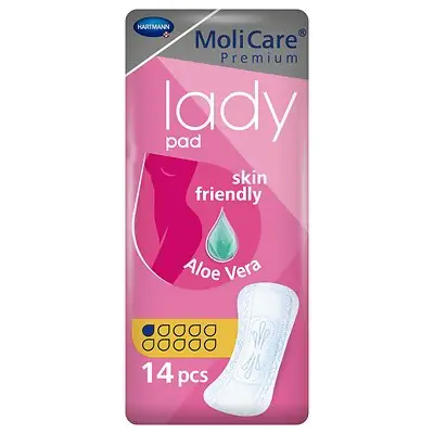 Hartmann - 168132 MoliCare® Premium Lady 1 Drop Absorbency Bladder Control Pads