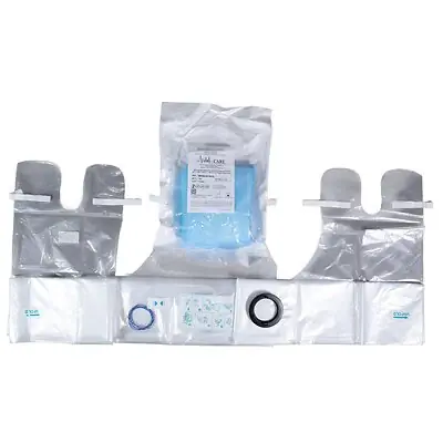 Vital Care Industries LLC - VMD50-5415AGL Microscope Drape Leica 54 X 150 Inch For Leica MS Drape with Angled Glass Lens
