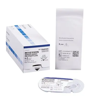 McKesson Brand - S8683GX McKesson Suture with C-13 Needle