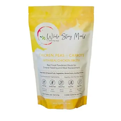Whole Story Meals - 9124 Oral Supplement Whole Story Meals Chicken / Peas / Carrot Flavor Powder 16 oz. Pouch