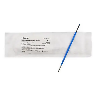 McKesson Brand - 22-ES39T Blade Electrode McKesson Argent™ Coated Stainless Steel Sterile Modified Straight Blade Tip Disposable