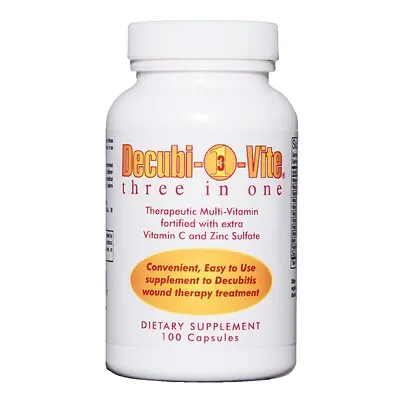 QCE - 85519800100 Decubi-Vite® Three In One Multivitamin Supplement