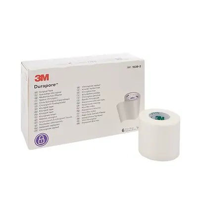 Solventum Corporation - 1538-2 3M™ Durapore™ Silk-Like Cloth Medical Tape