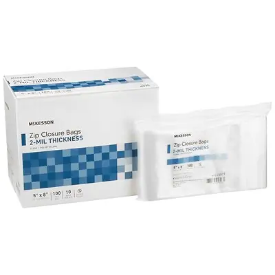 McKesson Brand - 4579 McKesson Zip Closure Bag
