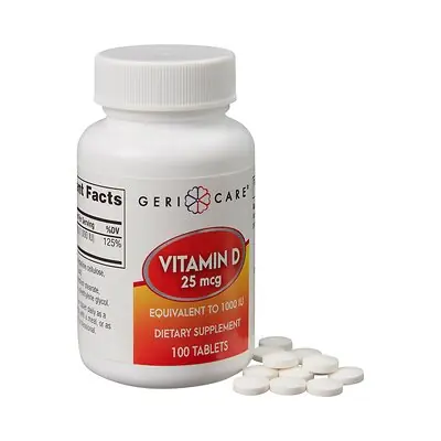 Geri-Care - 876-01-GCP Geri-Care® Vitamin D-3 Supplement