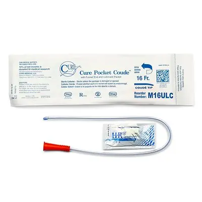 ConvaTec - M16ULC Cure Pocket Cath® Urethral Catheter