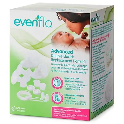 Midway Importing Inc - 5144111 Evenflo® Advanced Breast Pump Replacement Parts Kit