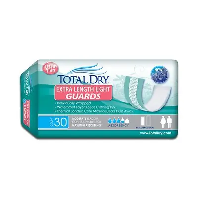 Secure Personal Care Products - SP1565 TotalDry™ Maximum Absorbency Bladder Control Pad