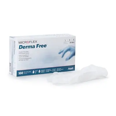 Microflex Medical - DF-850-L Derma Free™ Vinyl Exam Glove