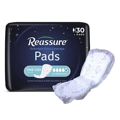 Attends Healthcare Products - REA-0131 Reassure® Overnight Extra Coverage Pads