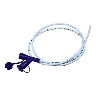Vesco Medical - VED-29110 Nasogastric Feeding Tube 10 Fr. 36 Inch Tube Polyurethane NonSterile