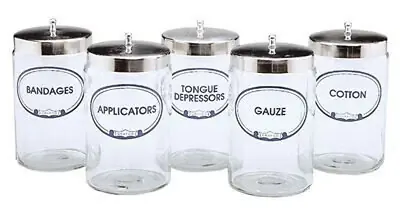 Graham-Field - 3454A C Sundry Jar Glass Clear 4.25 X 7 Inch