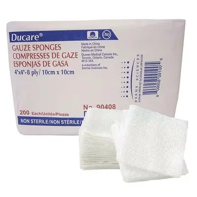 Gentell - 90408 Ducare Gauze Sponge