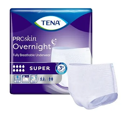 Essity HMS North America Inc - 72325 Tena® ProSkin Overnight™ Super Fully Breathable Underwear