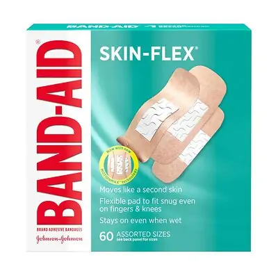 J & J Sales - 38137118351 Band-Aid® Skin-Flex® Adhesive Strip