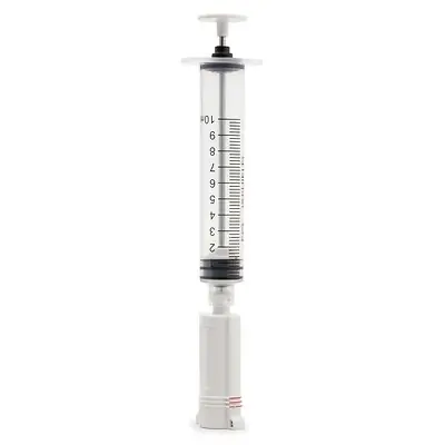 Equashield - SU-10/2 Closed System Transfer Syringe Equashield® 10 mL Connector Tip Closed System Adapter