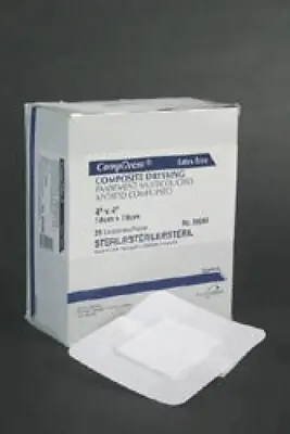Gentell - 89066 Island Dressing Compdress® 6 X 6 Inch Square Sterile
