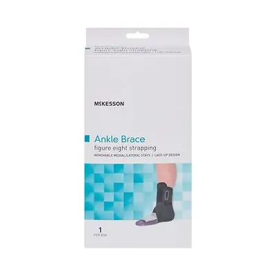 McKesson Brand - 155-81-97047 McKesson Low Profile Open Heel Open Toe Ankle Brace
