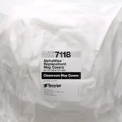 Texwipe - TX7118 Texwipe® AlphaMop™ Cleanroom Mop Head Cover / Pad Kit