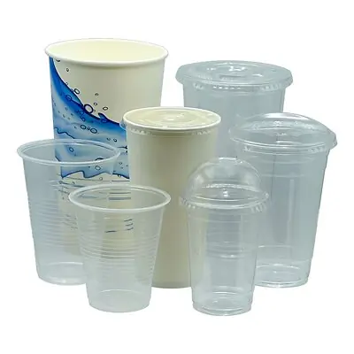 RJ Schinner Co - EPETFL32 Drinking Cup Lid For 32 oz PET Cups Clear Plastic Disposable