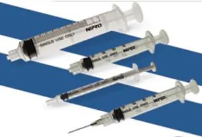 Nipro Medical - JD+05S General Purpose Syringe Nipro™ 5 mL Luer Slip Tip Without Safety