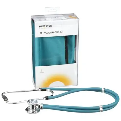 McKesson Brand - 01-768-641-11ATLGM McKesson Lumeon™ Aneroid Sphygmomanometer/Sprague Kit