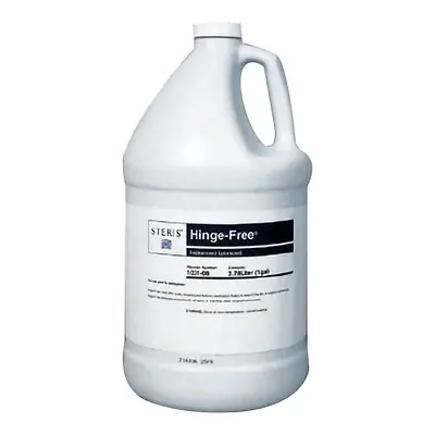 Steris - 103108 Instrument Lubricant Hinge-Free® Liquid Concentrate 1 gal. Jug Oleic Scent