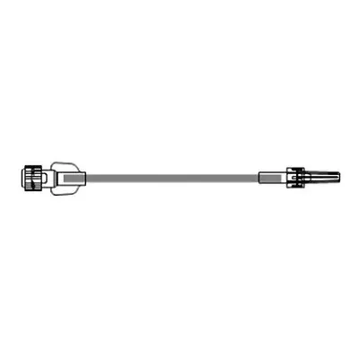 McKesson Brand - MS431 IV Extension Set McKesson Without Port Small Bore 3 Inch Tubing Without Filter Sterile