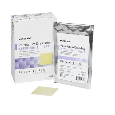 McKesson Brand - 2202 McKesson Xeroform Petrolatum Impregnated Dressings