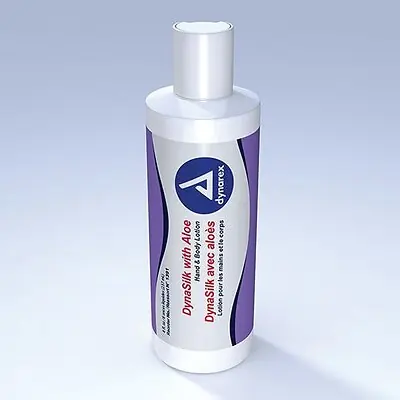 Dynarex - 1391 Hand and Body Moisturizer DynaSilk with Aloe 8 oz. Bottle Fresh Scent Lotion