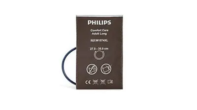 Philips Healthcare - 989803191311 Reusable Blood Pressure Cuff Philips™ 27 to 35 cm Arm Nylon Cuff Adult Long Cuff