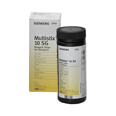 Siemens - 10336425 Multistix® 10 SG Urinalysis Reagent