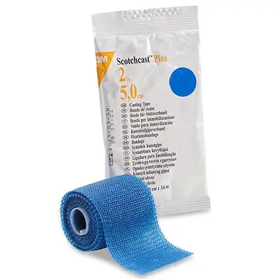 Solventum Corporation - 82002B 3M™ Scotchcast™ Plus Blue Cast Tape