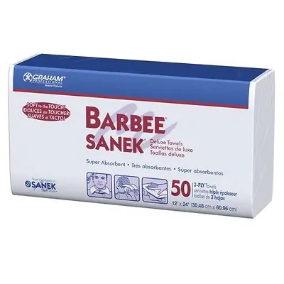Graham Medical Products - 781625 Barbee® White Procedure Towel