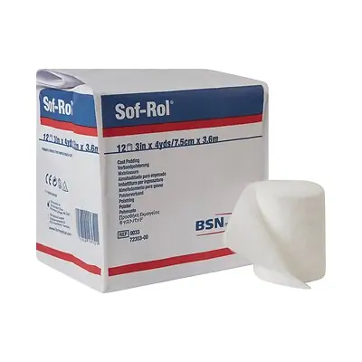 BSN Medical - 9033 Sof-Rol® White Rayon Cast Padding
