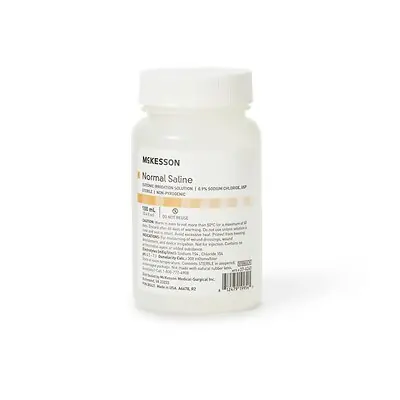 McKesson Brand - 37-6240 McKesson Saline Irrigation Solution