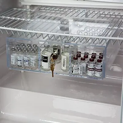 Health Care Logistics - 18544 Alarm / Key / Lock / Lock Box Health Care Logistics® Refrigerator Storage Lock Box For use with Refrigerator