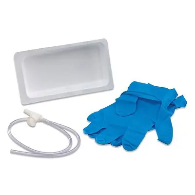 Cardinal - 37224 Suction Catheter Kit Argyle™ 12 Fr. Whistle Tip