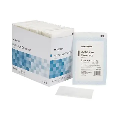 McKesson Brand - 16-4272 McKesson White Adhesive Dressing