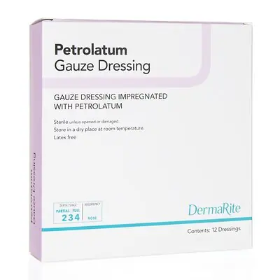 DermaRite Industries - 23180 DermaRite® Petrolatum Impregnated Dressing