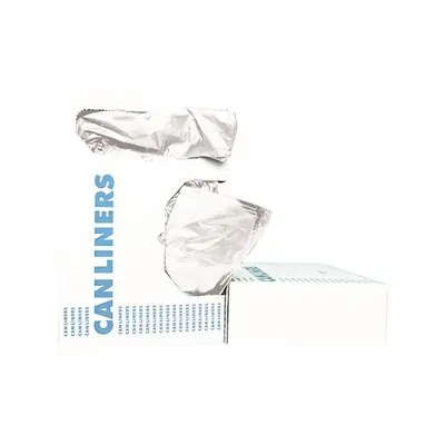 RJ Schinner Co - Z6640XN Trash Bag Heritage™ 33 gal. 17 Mic. 33 X 40 Inch Natural Extra Heavy Duty Star Seal Bottom Flat Pack