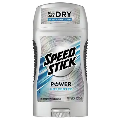 Colgate - 195101 Antiperspirant / Deodorant Speed Stick® Power Solid 3 oz. Unscented